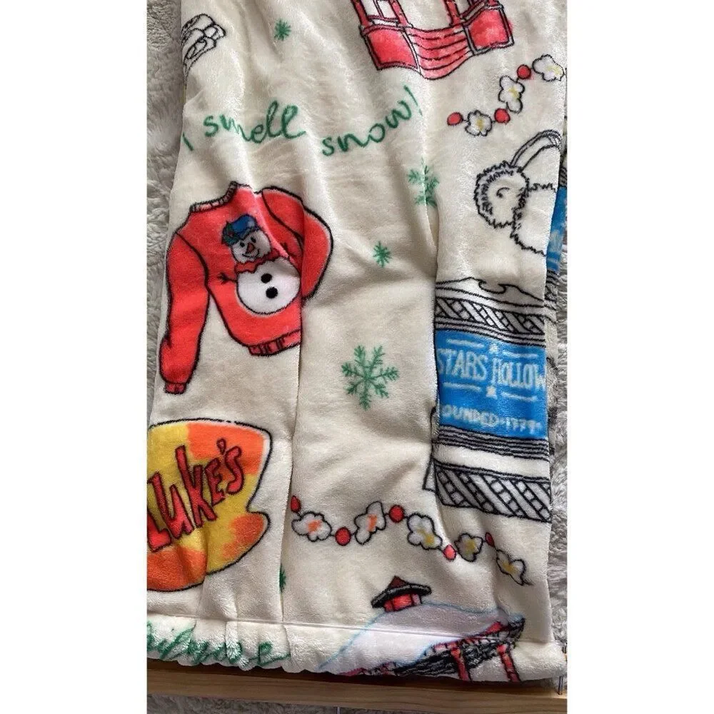 Gilmore‎ Girls I Smell Snow TWIN Size SOFT Blanket 60” X 90” Luke’s Gazebo NEW